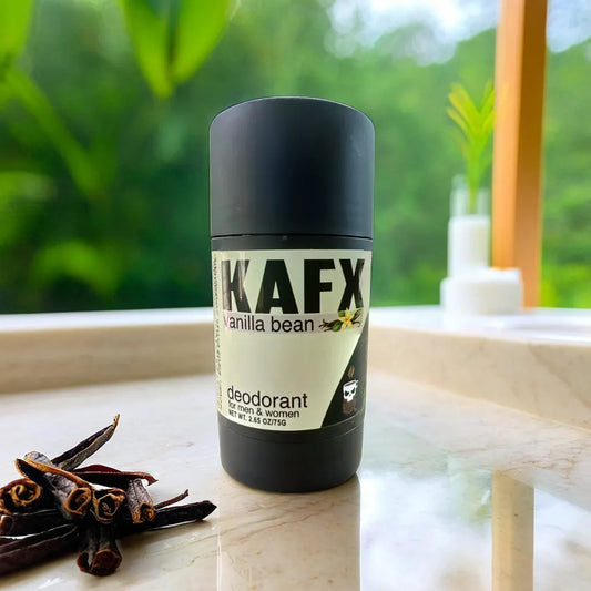 Vanilla Bean Coffee-Infused Natural Deodorant – Warm, Rich, & Safe for All