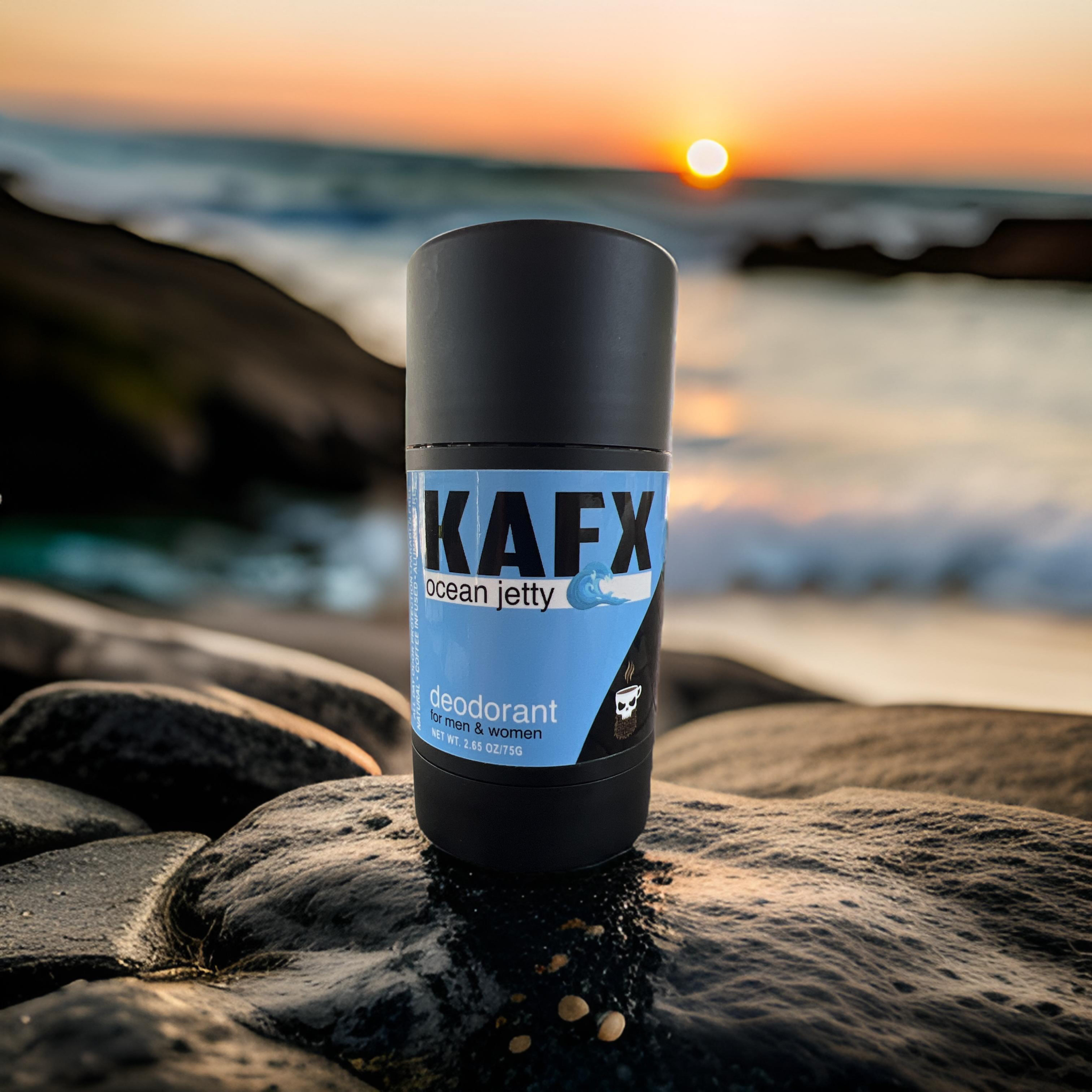 Java Deodrant 3 Pack of Java Skin Natural Deodorant- Ocean Jetty - Java Beard – KAFX Body