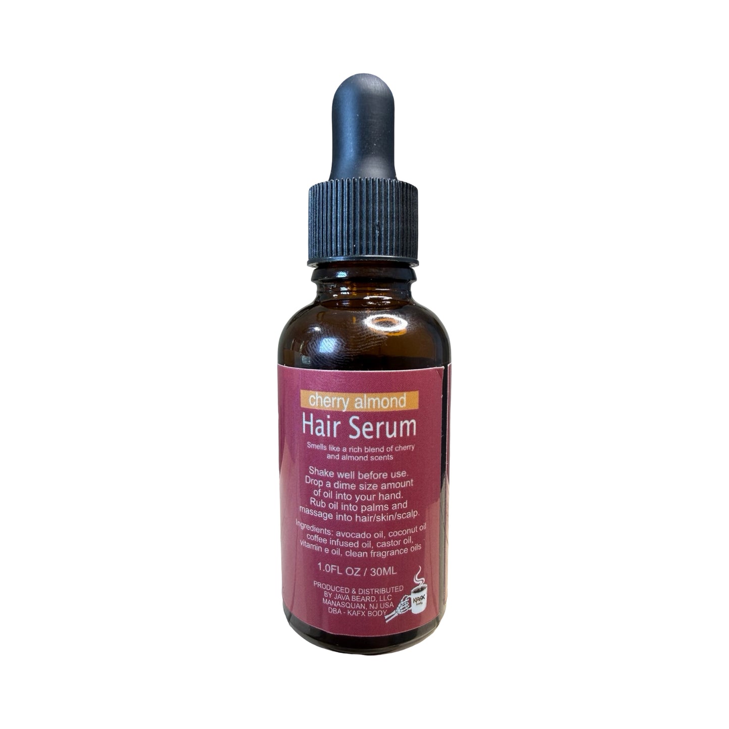 Cherry Almond Hair & Beard Serum for Men & Women | Hydrate & Shine