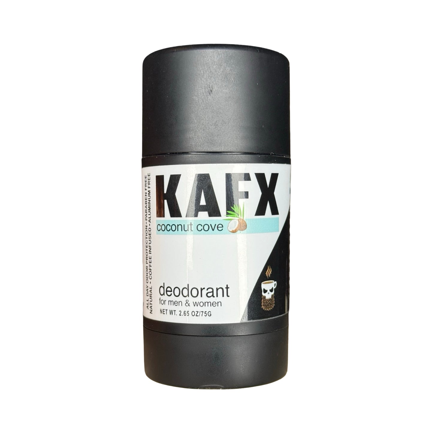 Coconut Cove Coffee-Infused Natural Deodorant – Tropical & Aluminum-Free