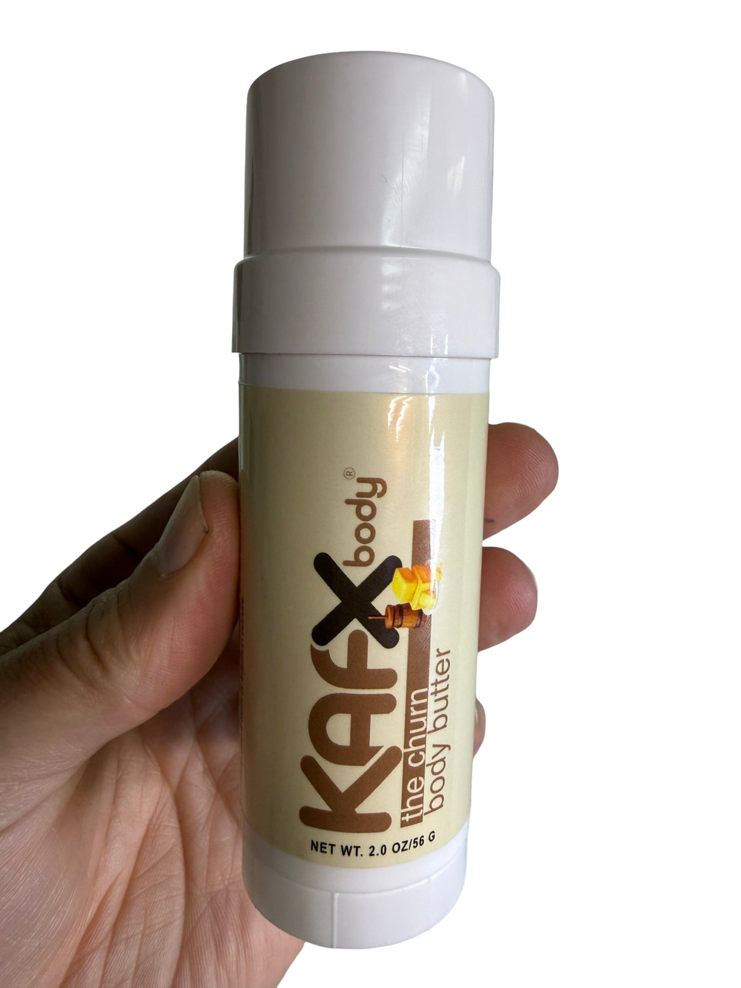 The Churn Body Butter Stick - Whipped Salted Honey Butter with Coffee Oil | Ultra Hydrating