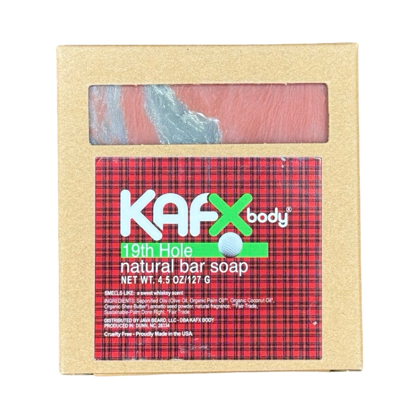19th Hole Soap Bar for Men & Women | Whiskey, Tobacco & Cedar
