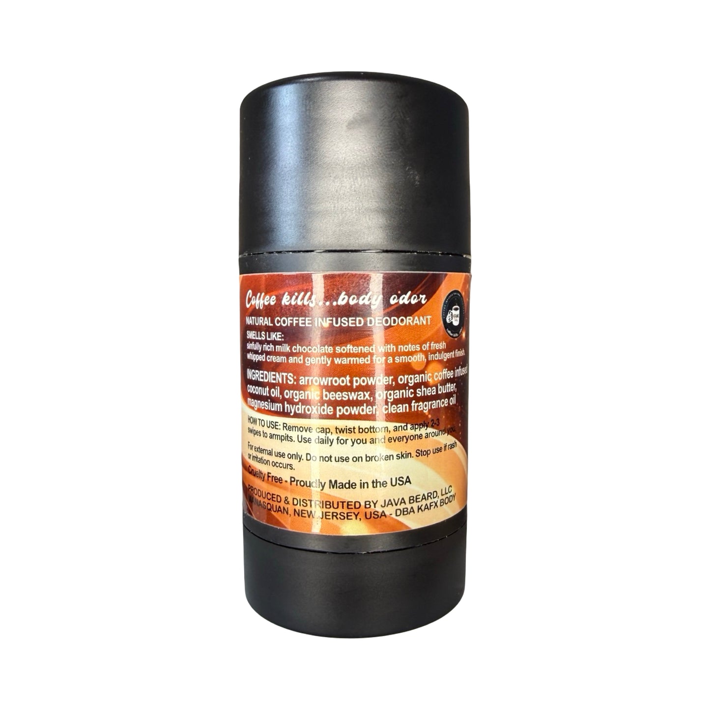 Cocoa After Dark Natural Deodorant | Warm Cocoa Scent | Aluminum-Free