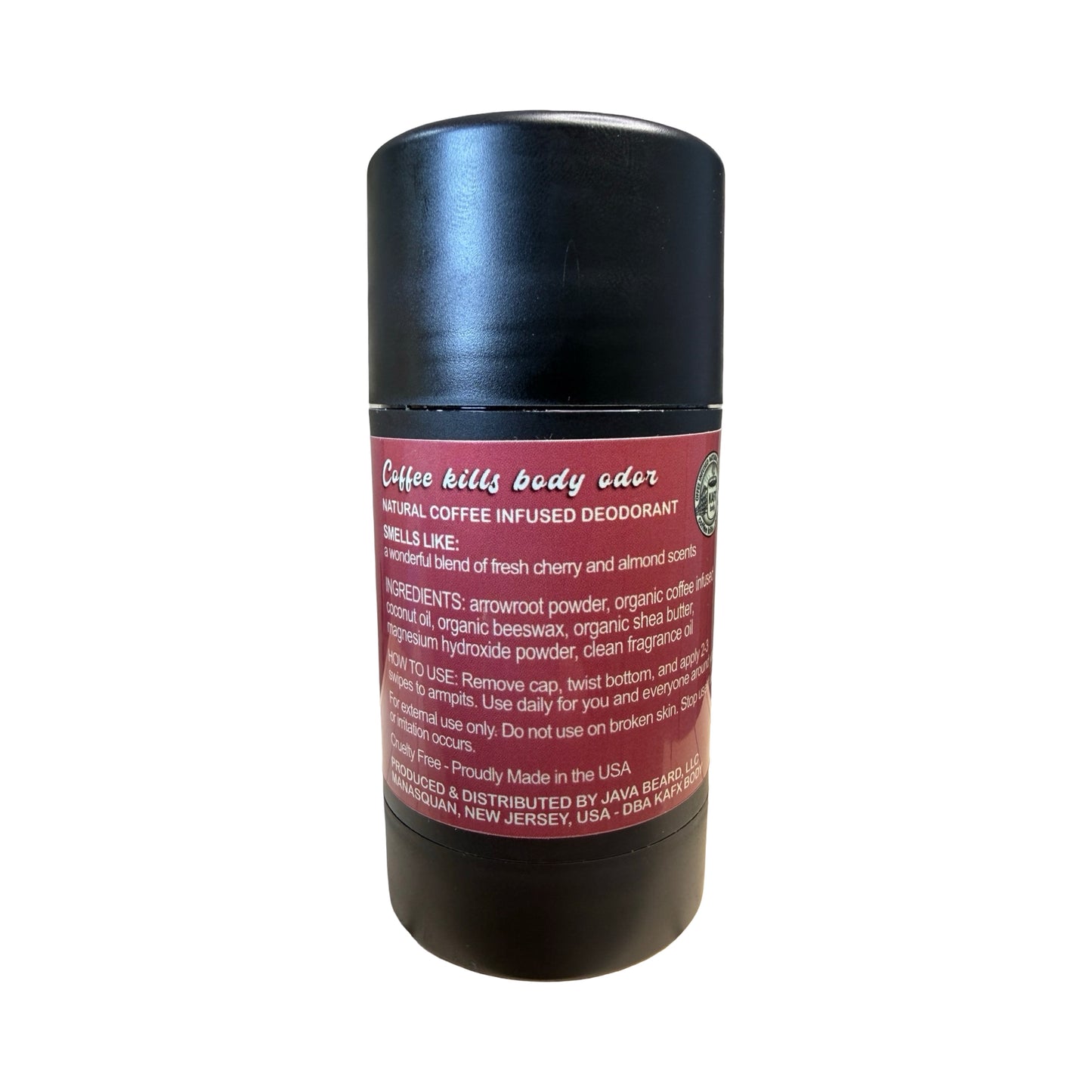 Cherry Almond Natural Deodorant – Aluminum-Free, Baking Soda-Free Odor Protection | KAFX Body