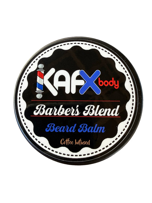 KAFX Body Premium Coffee Oil Infused Beard Balm | Barbershop Fresh Scent | 2oz