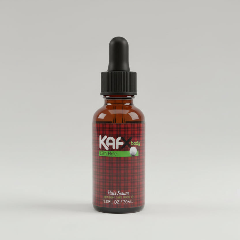 19th Hole Hair Serum | Bourbon, Tobacco & Cedar Scented Hair Oil
