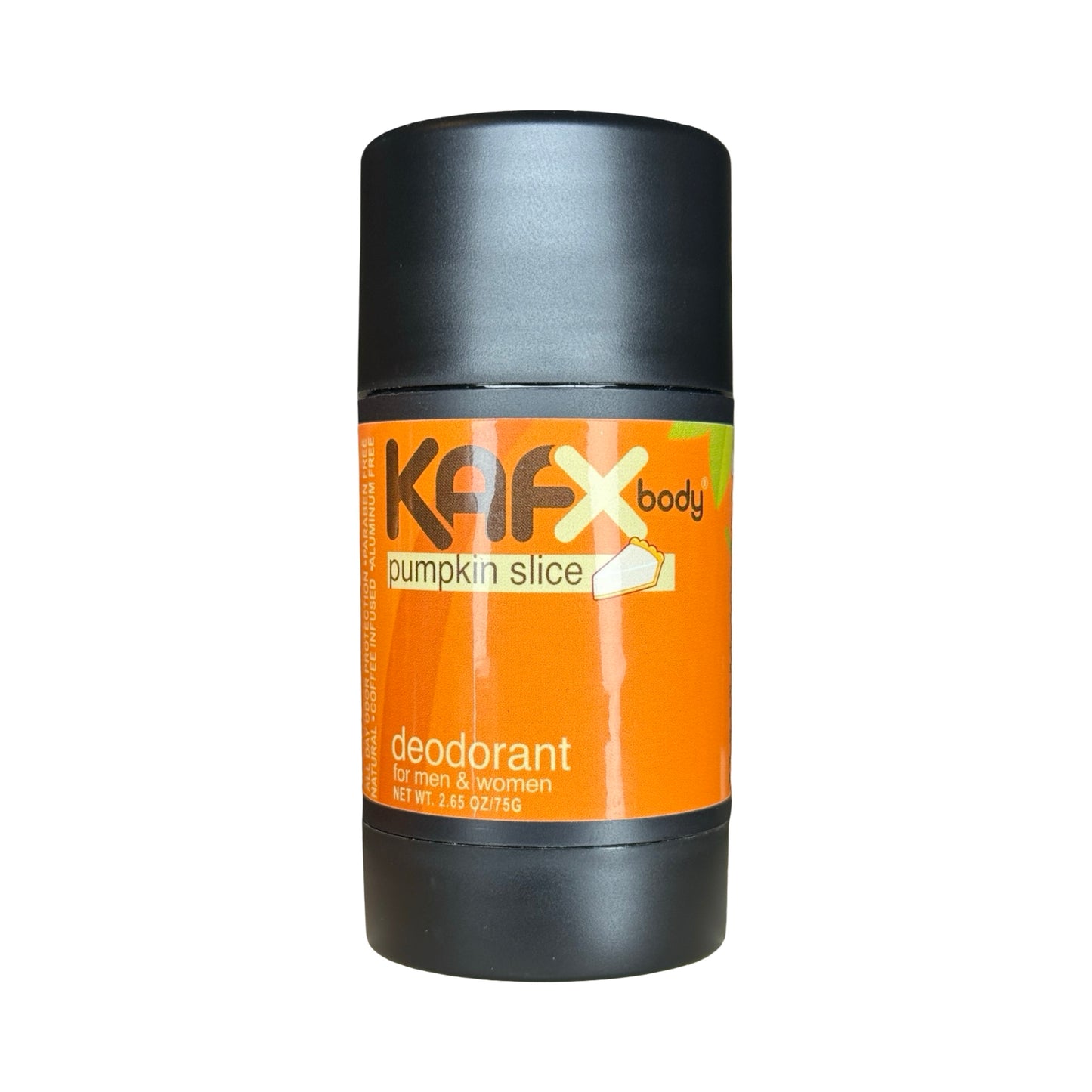 Pumpkin Slice Deodorant - Creamy Pumpkin Cheesecake Scent | 24H Odor Protection