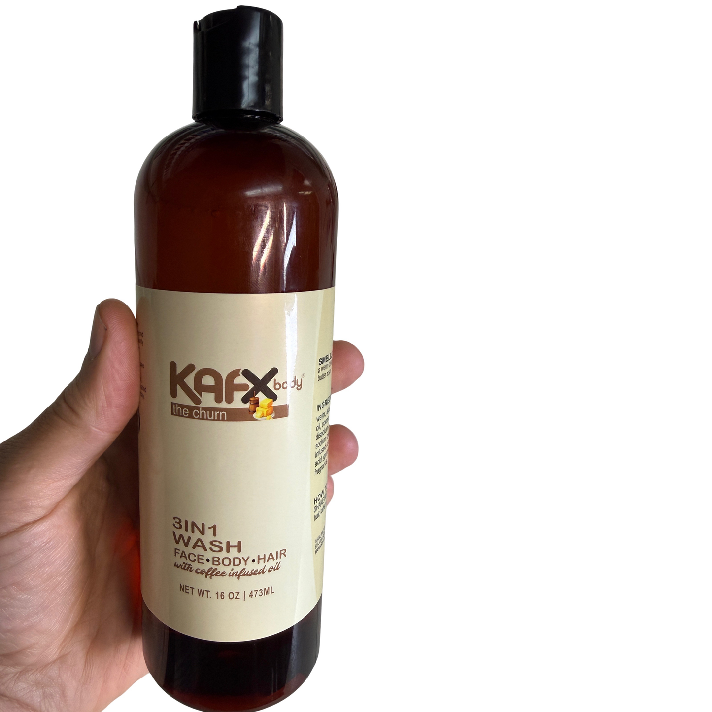 The Churn 3-in-1 Wash: Whipped Salted Honey Butter Scent | Body, Face & Hair