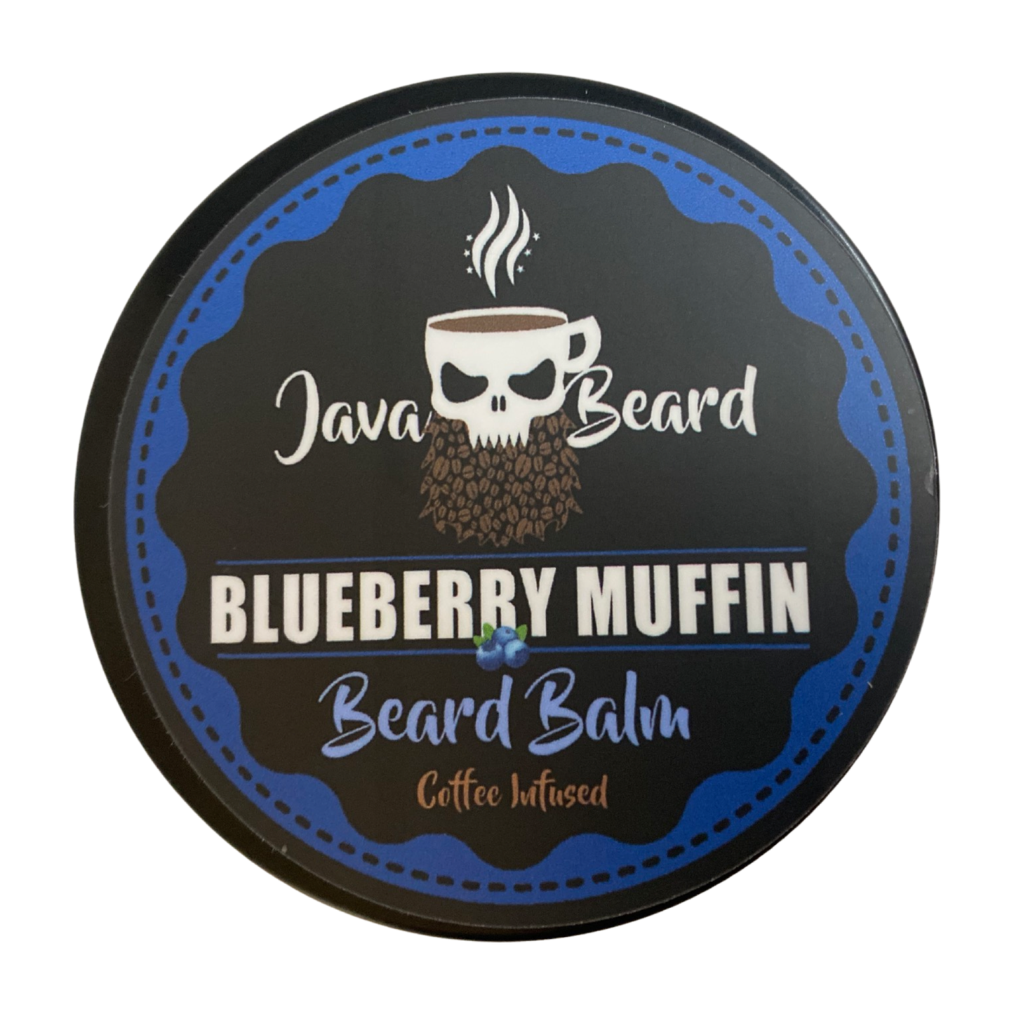 Java Beard Blueberry Muffin Beard Balm coffee oil, beard balm, beard care products