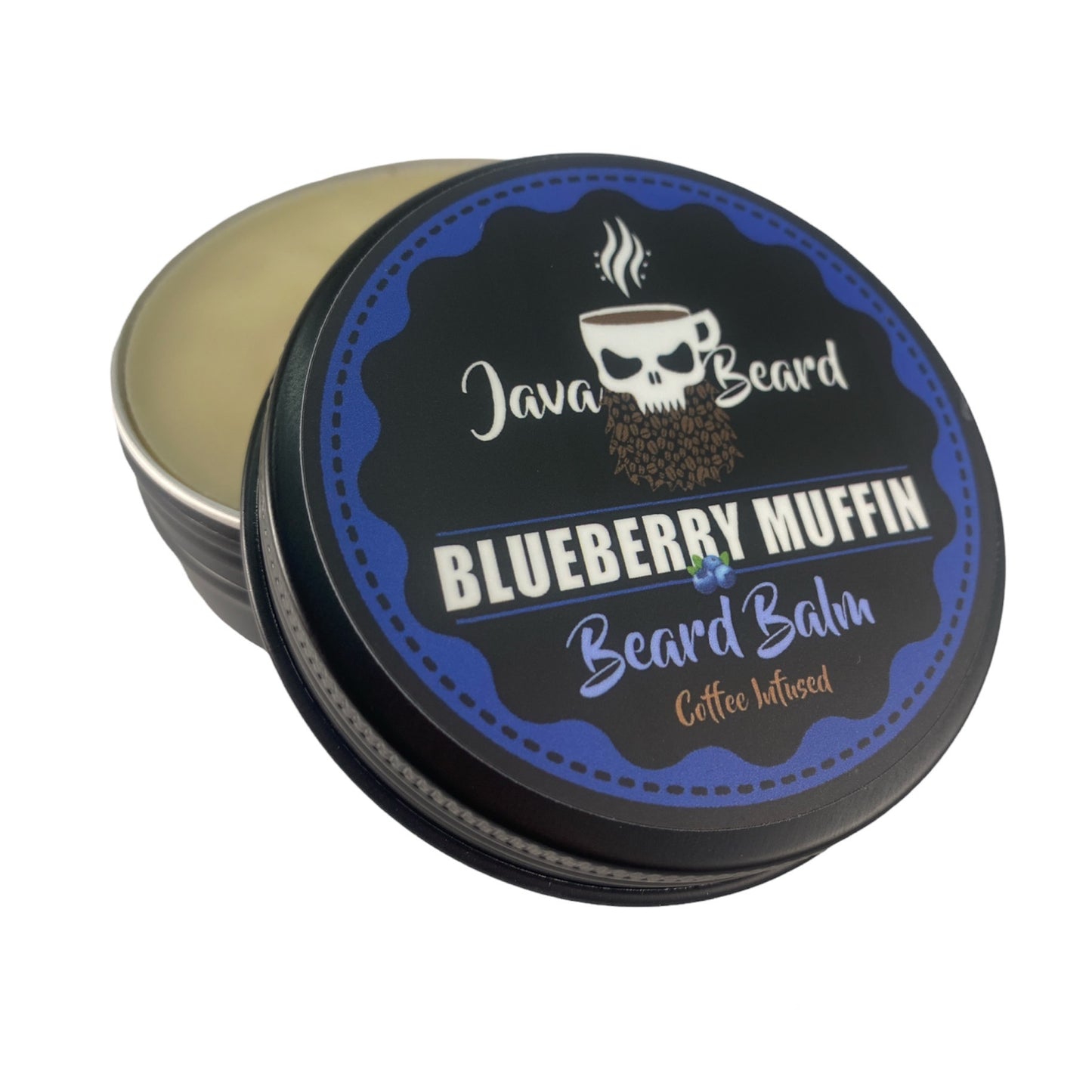 Java Beard Blueberry Muffin Beard Balm coffee oil, beard balm, beard care products